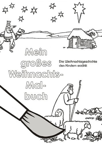 Mein großes Weihnachtsmalbuch: Ein Malbuch für die Advents- und Weihnachtszeit für Kinder ab 3 Jahren Tiptoi & Games