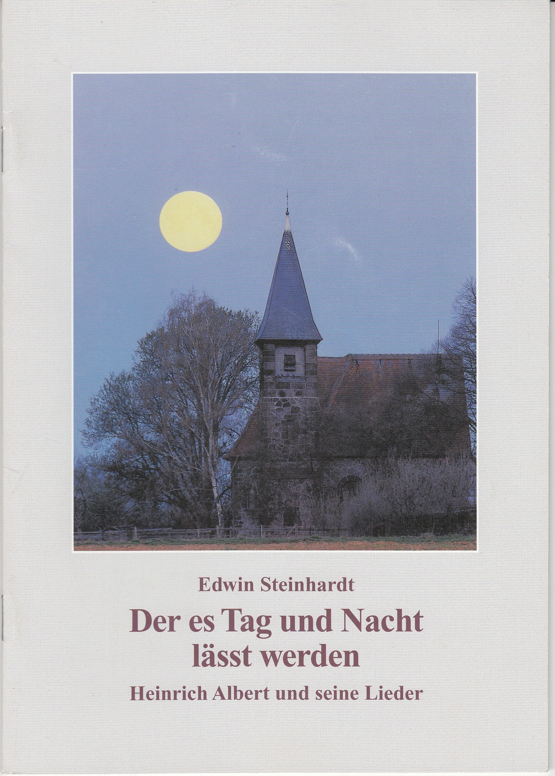 Der es Tag und Nacht lässt werden: Heinrich Albert und seine Lieder Politics & Society