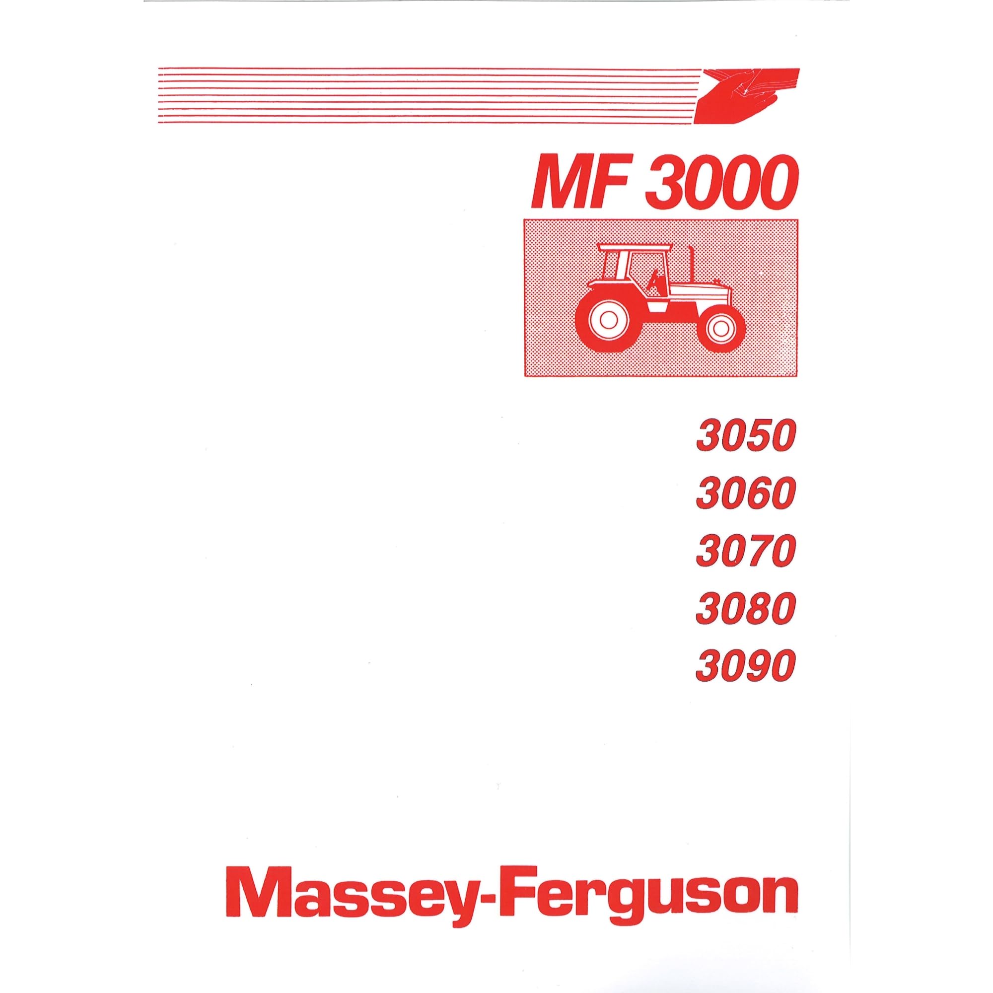 Massey Ferguson MF3000 3050 3060 3070 3080 3090 Traktor Bedienungsanleitung Business & Technology
