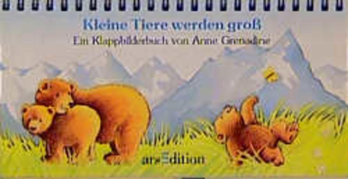Kleine Tiere werden gross: Klappbilderbuch Books