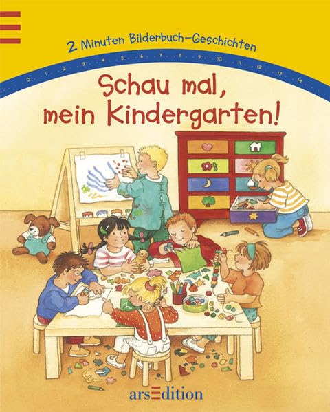Schau mal, mein Kindergarten!: 2-Minuten-Bilderbuch-Geschichten Books