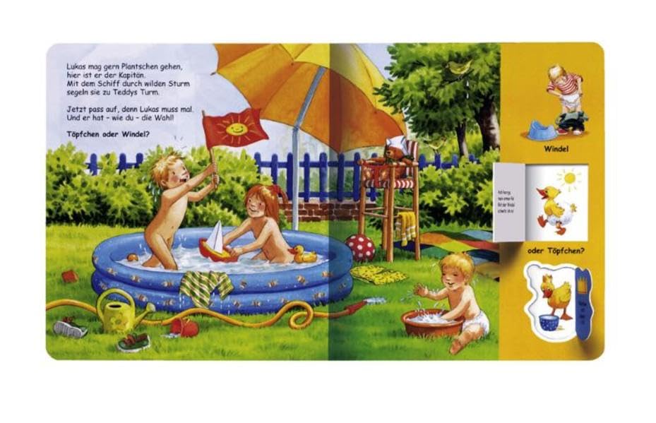 Lukas, der Töpfchenkönig: Ein Puzzle-Spielbuch mit Klappen Children's books