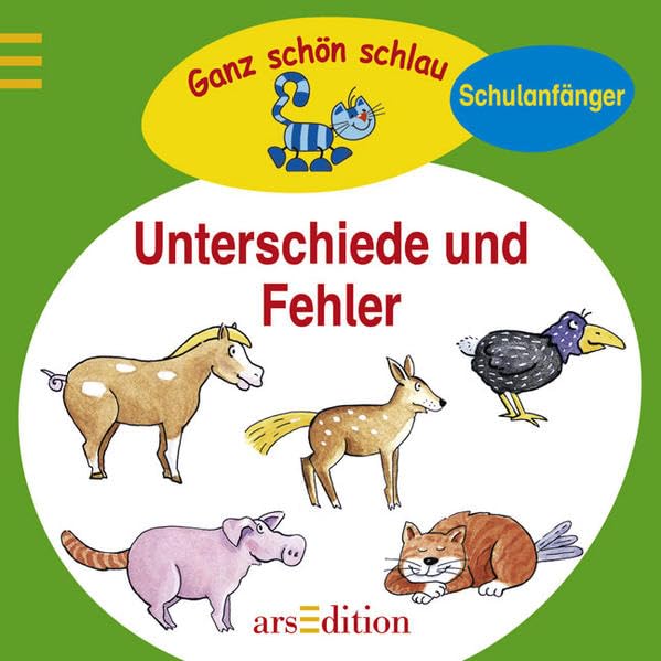 Unterschiede und Fehler (Ganz schön schlau - Schulanfänger) Non-fiction