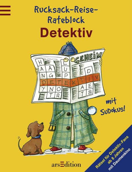 Detektiv: Mit Sudokus und mit Daumenkino (Rucksack-Reise-Rateblock) Non-fiction