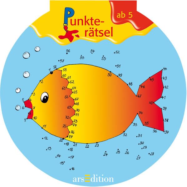 Product Image: Punkterätsel (Formgestanzte Malblöcke)