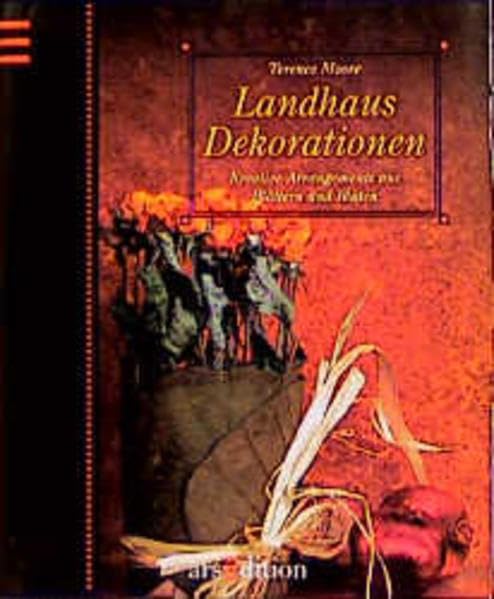 Landhaus Dekorationen. Kreative Arrangements aus Blättern und Blüten Film, Art & Culture
