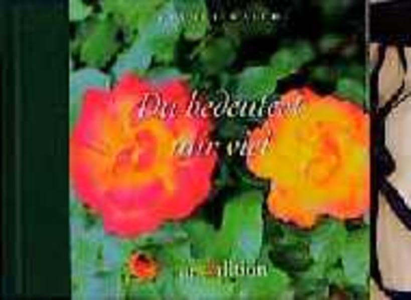 Du bedeutest mir viel (Die kleinen Bücher - Zeichen der Freundschaft) Lifestyle