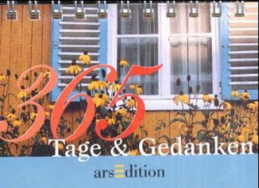 365 Tage & Gedanken: Aufstellbuch Living & Furnishing