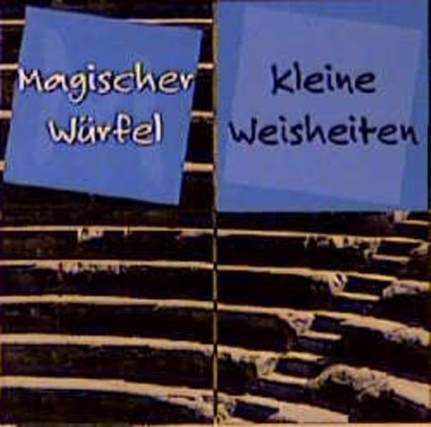 Magischer Würfel, aufklappbarer Kunststoff-Würfel, Kleine Weisheiten, aufklappbarer Kunststoff-Würfel Business & Technology