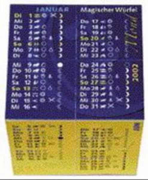 Kalender, Magischer Würfel, Mond, Kalender Books