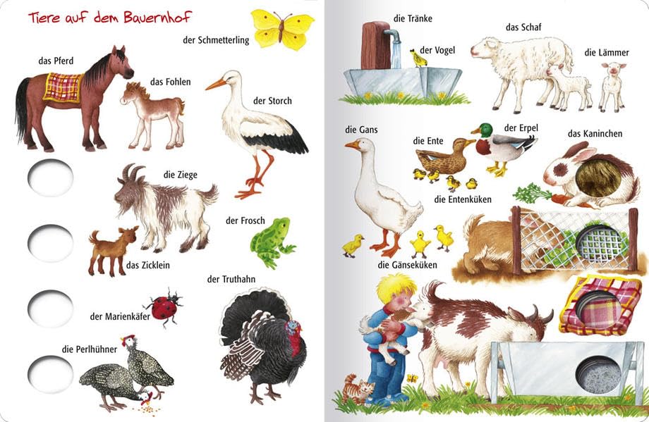 Mein erstes Bauernhof-Wörterbuch Learning & Reference