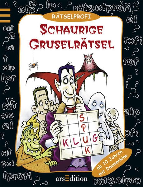 Schaurige Gruselrätsel: Rätsel-Profi: Mit Sudokus (Rucksack-Reise-Rateblock) Leisure & Fun