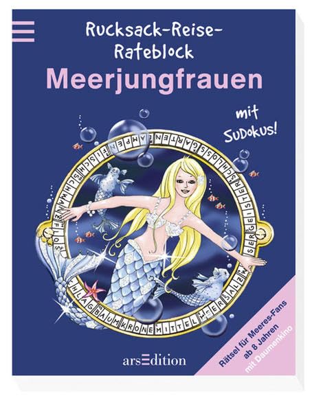 Meerjungfrauen: Mit Sudokus. Rätsel für Meeres-Fans. Mit Daumenkino Non-fiction