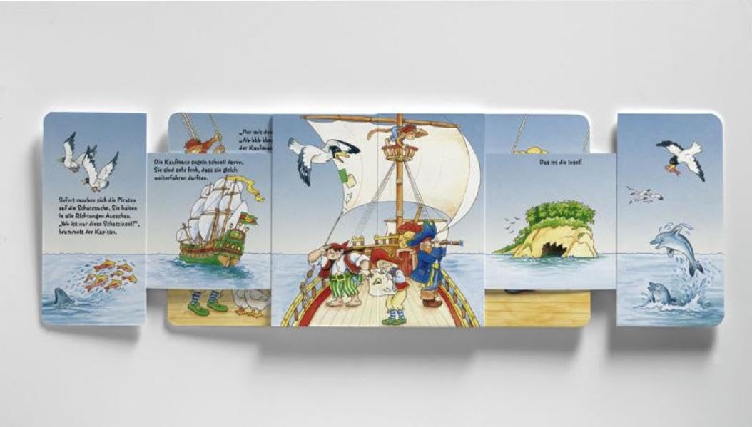 Ahoi, ihr wilden Piraten: Panorama-ZIP Children's books