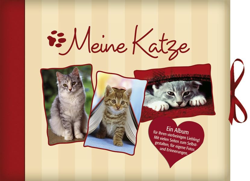 Meine Katze: Ein Album für Ihren vierbeinigen Liebling! Mit vielen Seiten zum Selbstgestalten, für eigenen Fotos und Erinnerungen Living & Furnishing