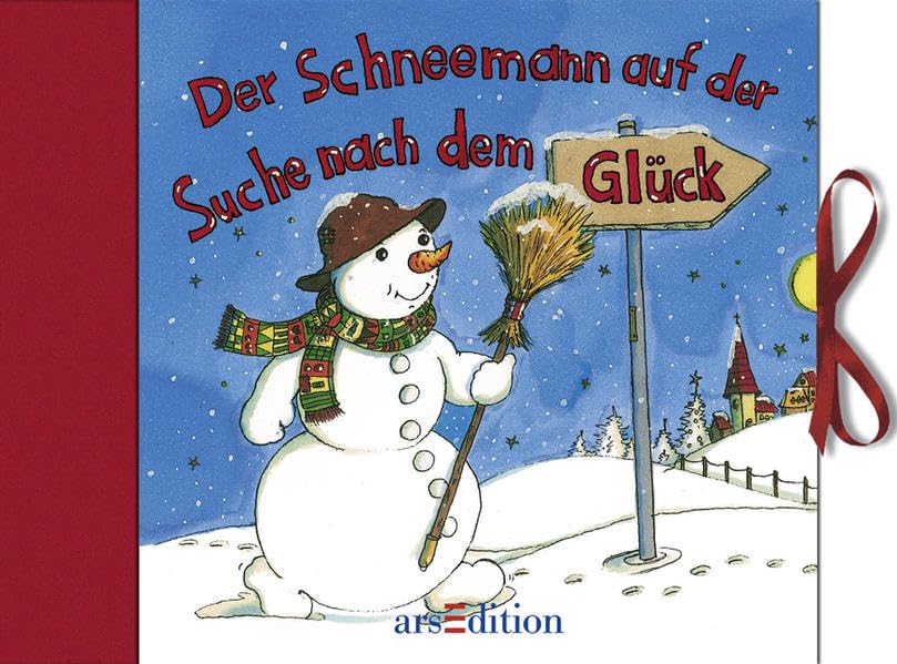 Der Schneemann auf der Suche nach dem Glück Lifestyle