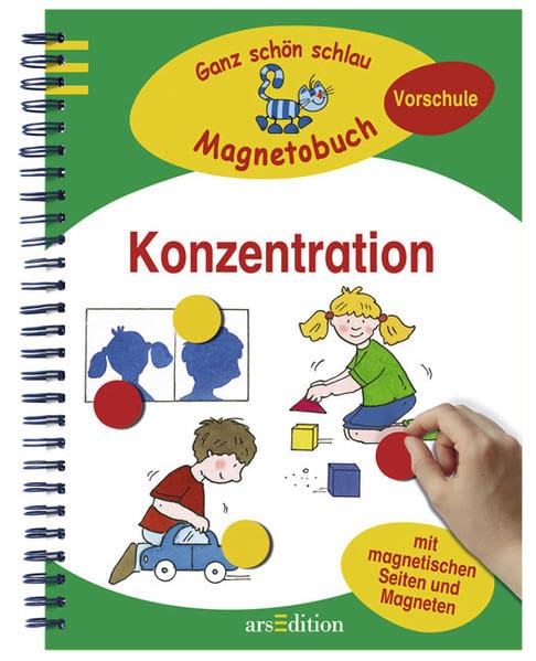 Konzentration: Ein Magnetobuch: Mit magnetischen Seiten und Zahlen Non-fiction