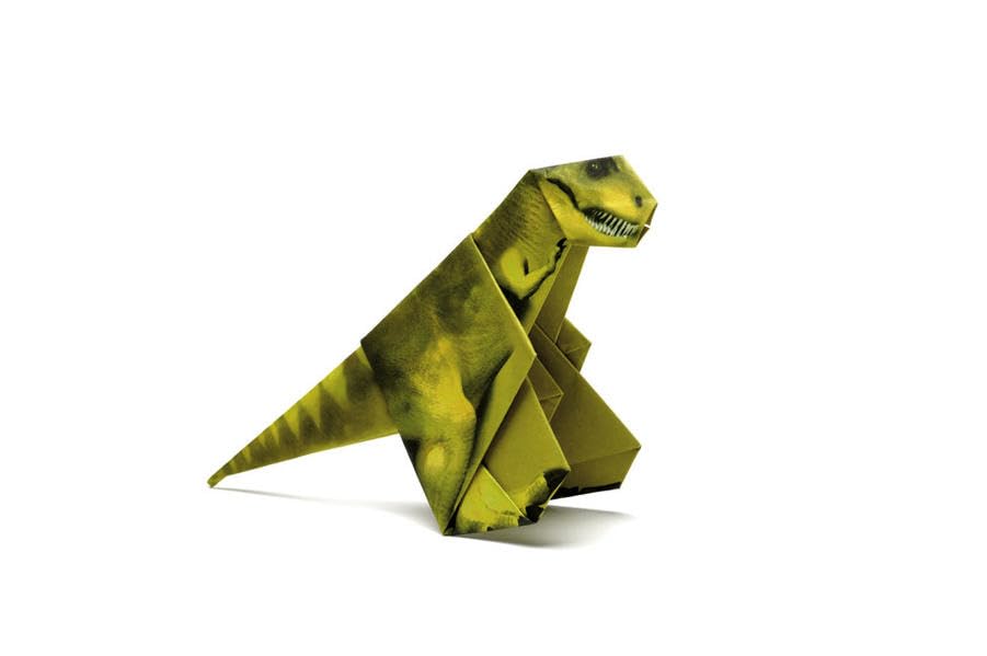 Origami Dinosaurier: Mit illustrierten Papiervorlagen zum Falten Non-fiction