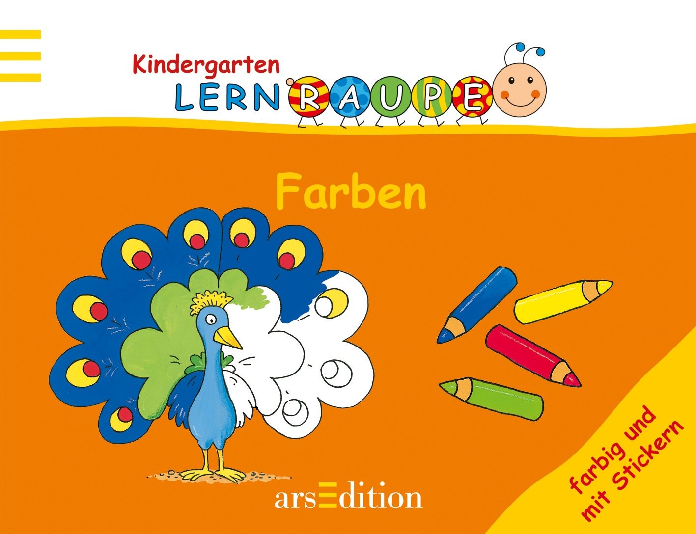 Lernraupe - Farben (Kindergarten-Lernraupe) Non-fiction books for kids