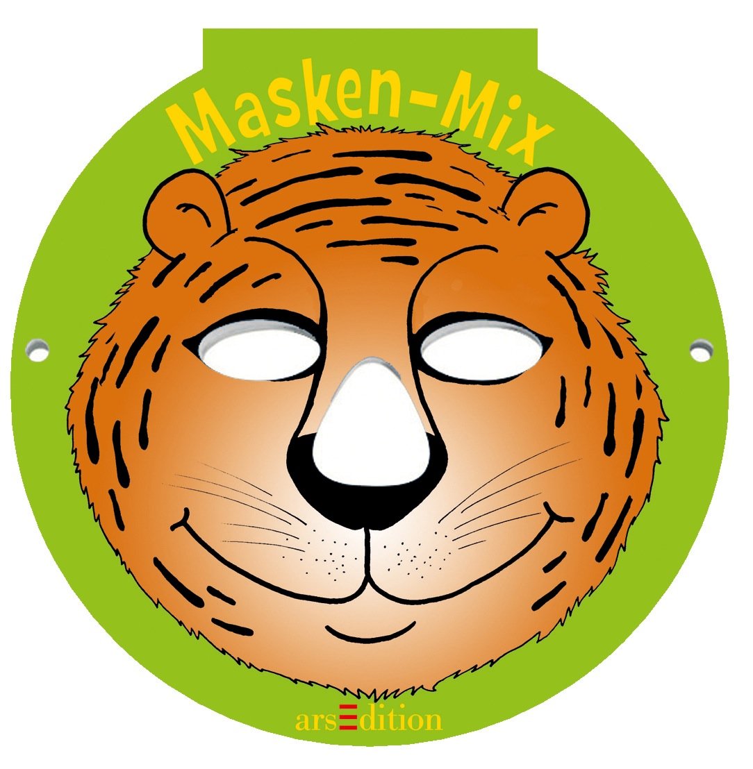 Masken - Mix: zum Ausmalen Non-fiction