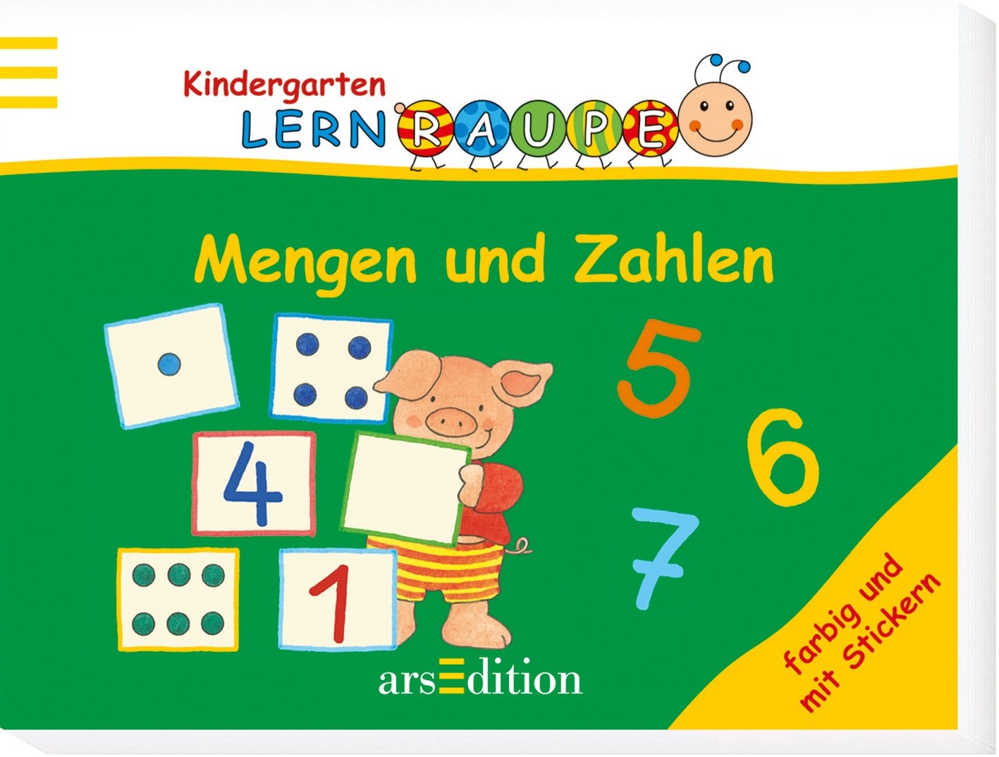 Kindergarten Lernraupe: Mengen und Zahlen Non-fiction