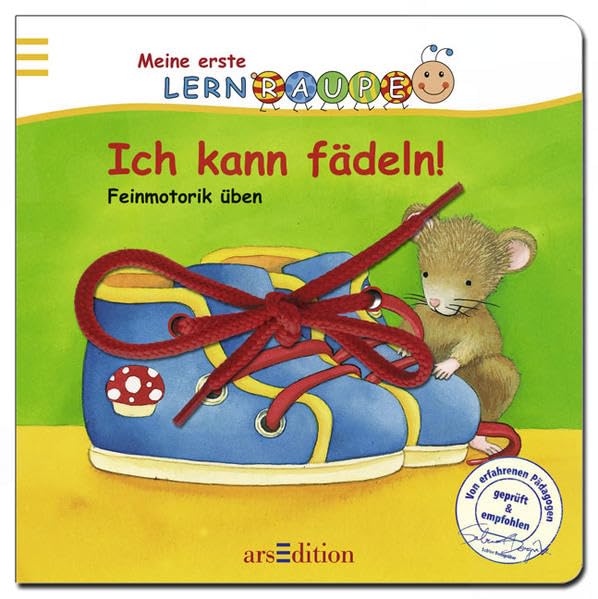 Meine erste Lernraupe: Ich kann fädeln!: Feinmotorik Children's books