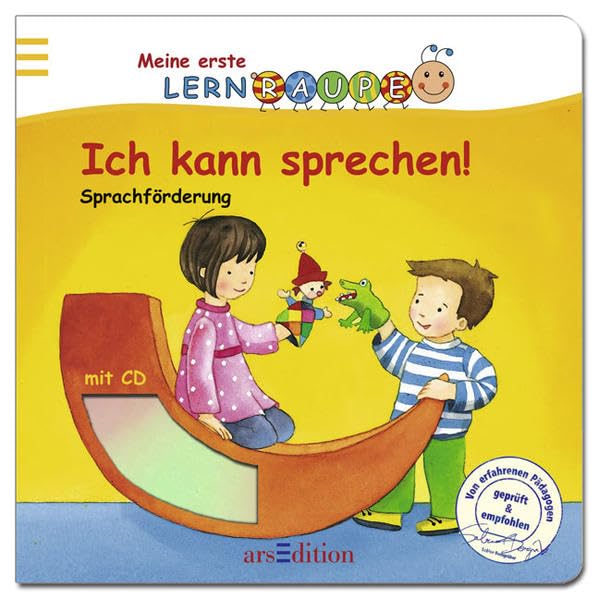 Meine erste Lernraupe: Ich kann sprechen!: Sprachförderung Children's books