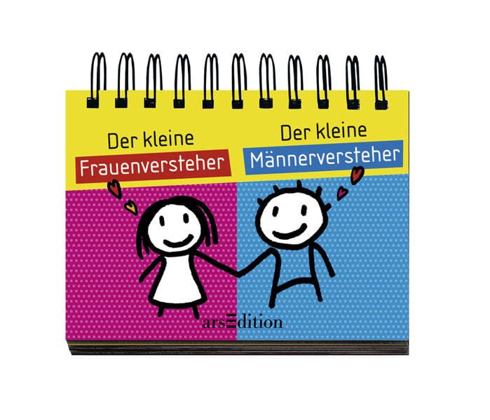 Der kleine Frauenversteher - Der kleine Männerversteher: Aufstellbuch Lifestyle