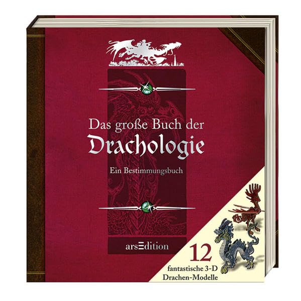 Das große Buch der Drachologie: Ein Bestimmungsbuch: Ein Bestimmungsbuch. Mit 12 Drachen-Modellen z. Selbstbauen Non-fiction