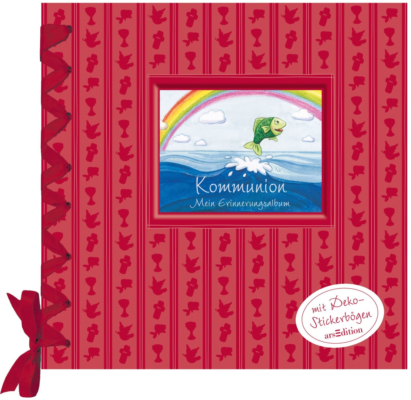 Kommunion - Erinnerungsalbum: Fotoalbum mit Deko-Stickerbögen Art & Literature