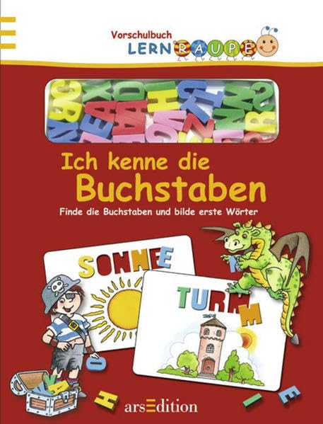 Ich kenne die Buchstaben: Meine erste Lernraupe: Finde die Buchstaben und bilde erste Wörter Children's books