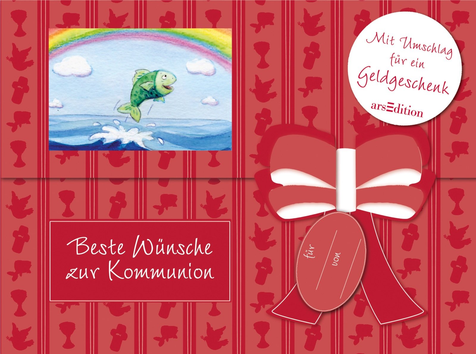 Beste Wünsche zur Kommunion: Büchlein mit Zitaten und Gedanken und Umschlag für ein Geldgeschenk oder einen Gutschein Religion & Esotericism