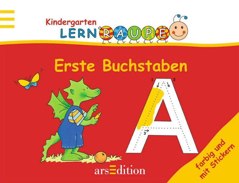 Kindergarten-Lernraupe: Erste Buchstaben Non-fiction