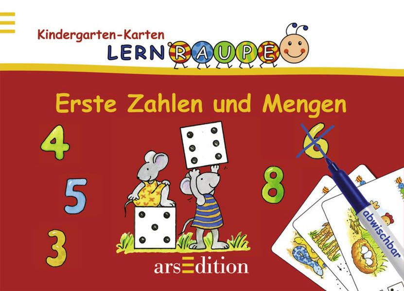 Product Image: Kindergarten-Karten Lernraupe: Erste Zahlen und Mengen