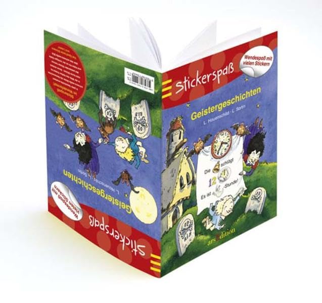 Geisterstunde: Stickerheft für Leseminis (Stickerspaß-Wendeheft) Novels & Short Stories