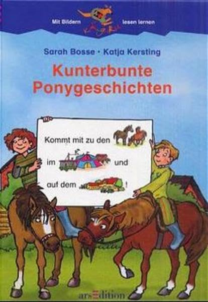Kunterbunte Ponygeschichten (Känguru - Mit Bildern lesen lernen / Ab 5 Jahren) Books