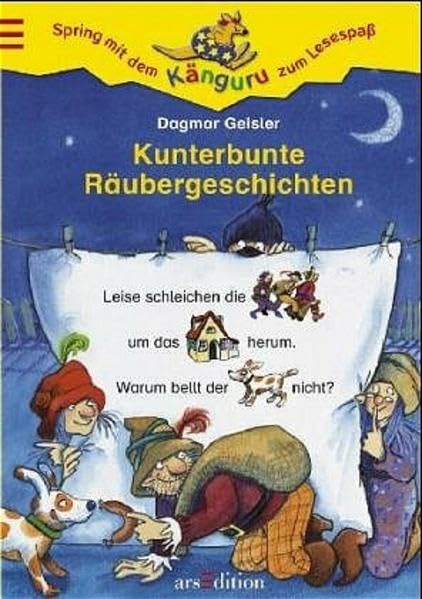 Kunterbunte Räubergeschichten (Känguru - Mit Bildern lesen lernen / Ab 5 Jahren) Books