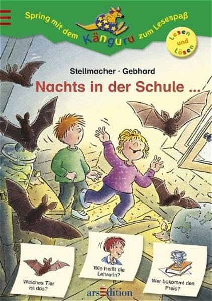 Nachts in der Schule... (Känguru - Bildergeschichten zum Lesenlernen / Ab 6 Jahren) Books
