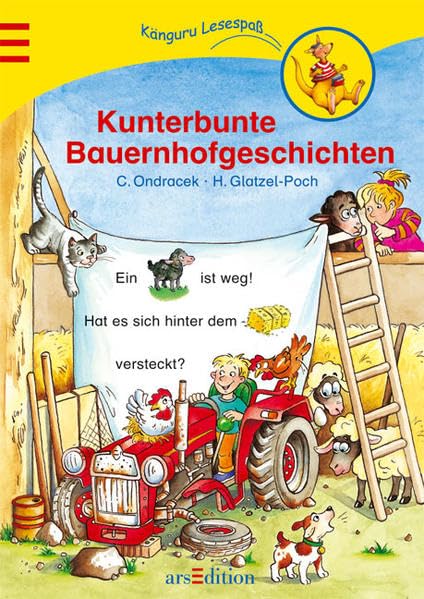 Kunterbunte Bauernhofgeschichten (Känguru - 1. Lesesprung für Leseminis) Novels & Short Stories
