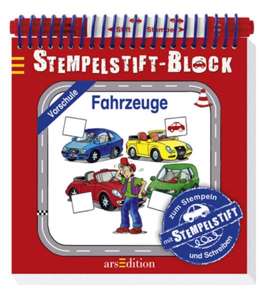 Fahrzeuge: Zum Stempeln und Schreiben. Vorschule Non-fiction