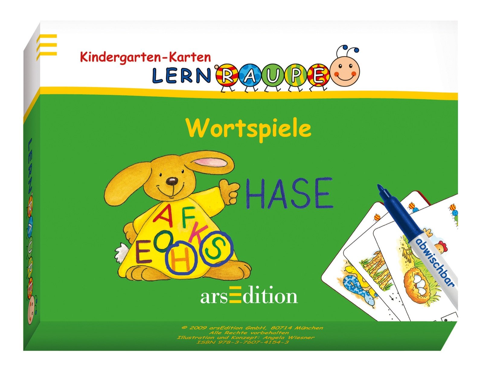 Lernraupe - Wortspiele (Kindergarten-Lernraupe) Non-fiction