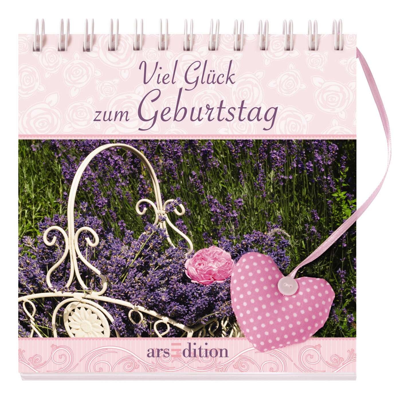 Viel Glück zum Geburtstag: Aufstellbuch Lifestyle