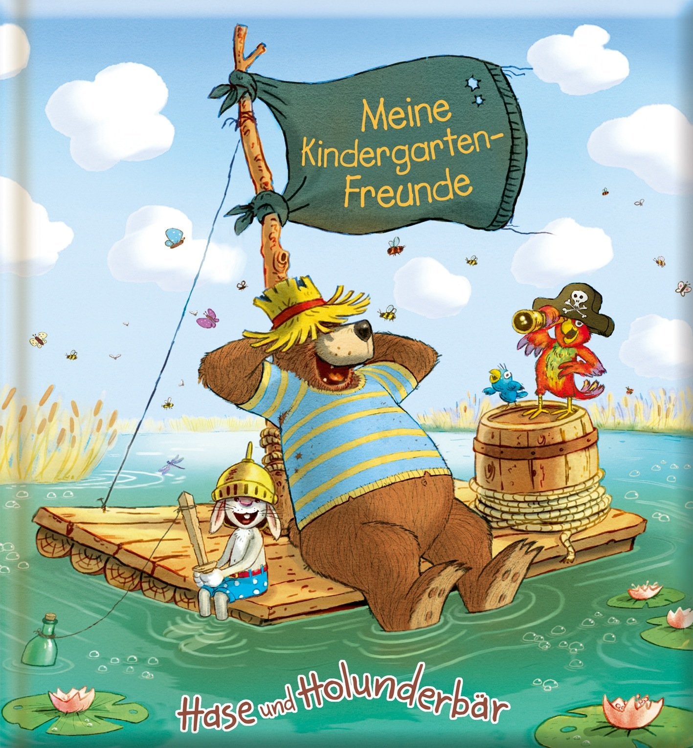 Freundebuch "Meine Kindergarten-Freunde Hase & Holunderbär" Novels & Short Stories