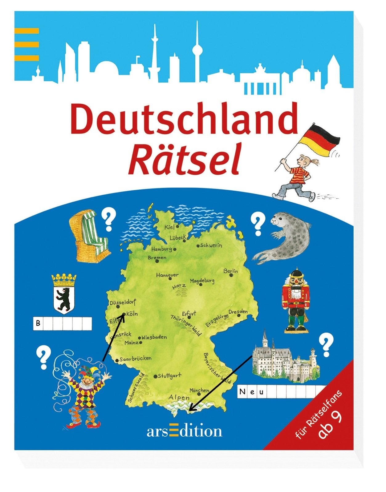 Deutschland-Rätsel (Rätsel ab 8 Jahren) Non-fiction