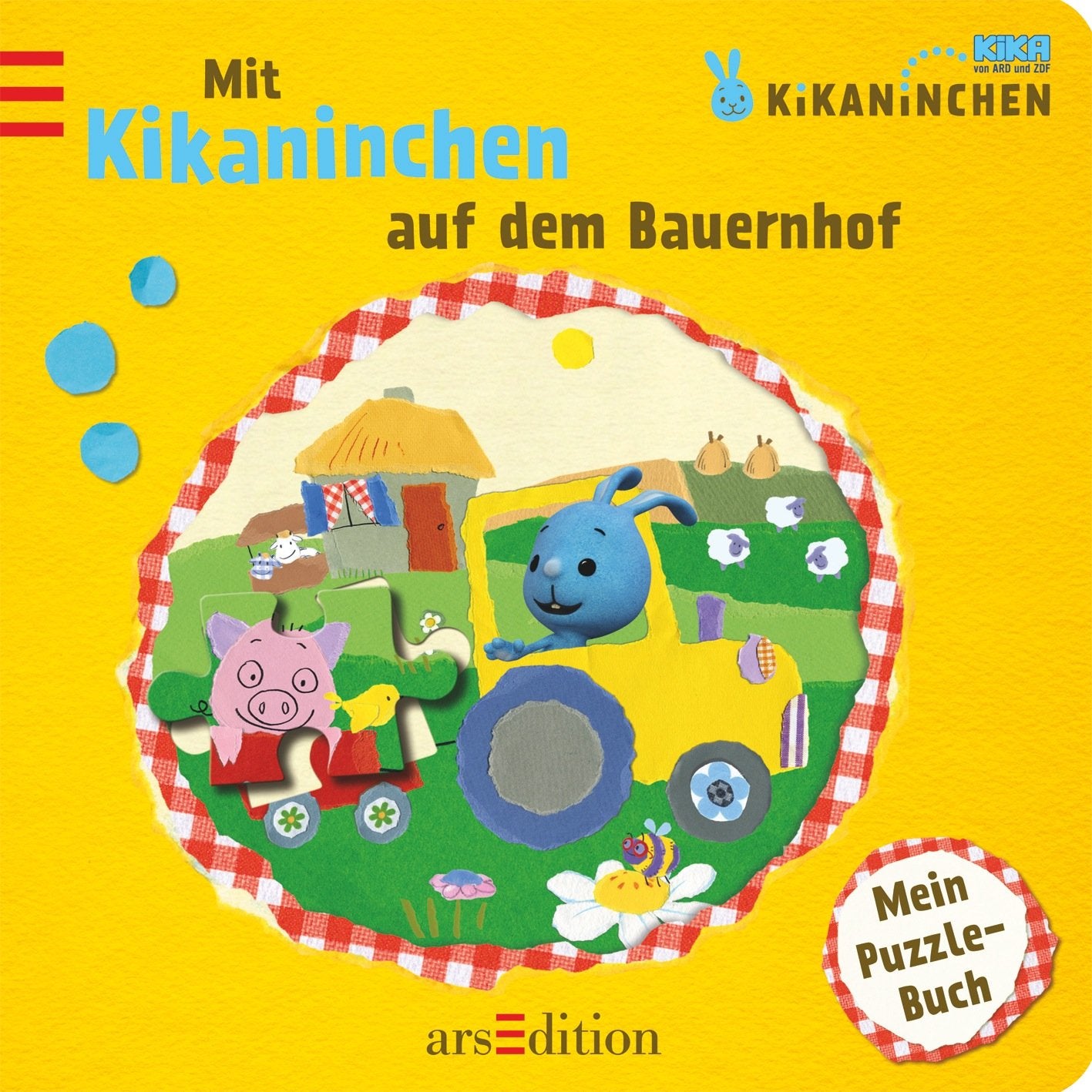 Kikaninchen - Mit Kikaninchen auf dem Bauernhof: Mein Puzzle-Buch: Mein Puzzle-Buch. Mit 6 Einzelpuzzles und einem großen Gesamtpuzzle Children's books