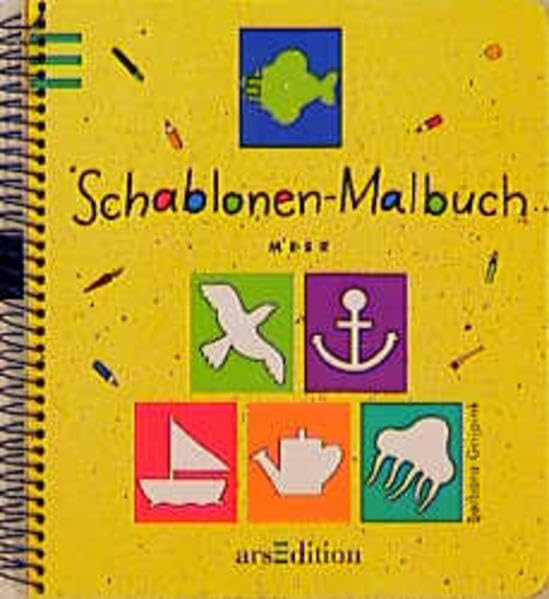 Product Image: Schablonen-Malbuch, Meer