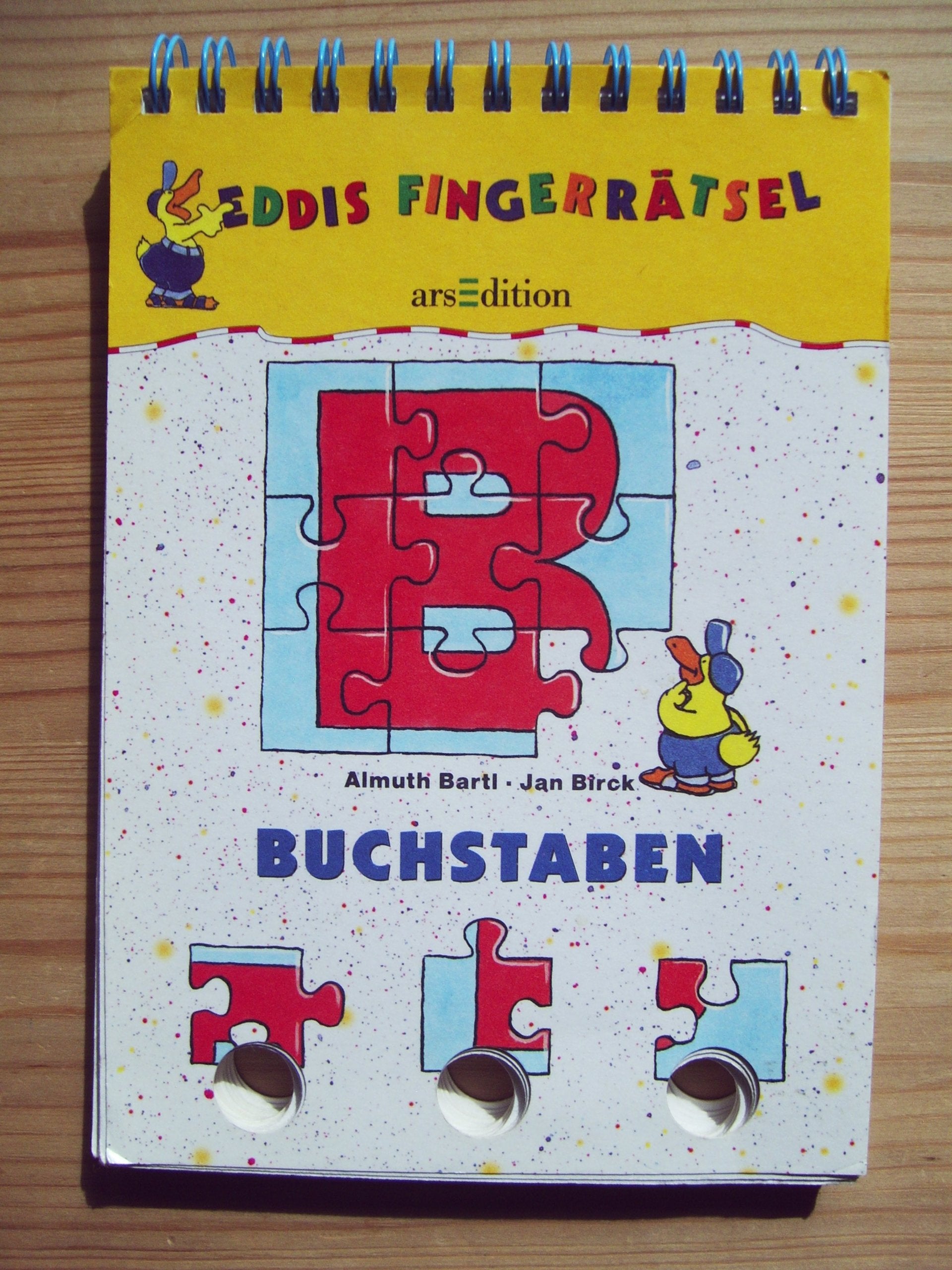 Product Image: Buchstaben (Fingerlochblocks / Eddis Fingerrätsel)