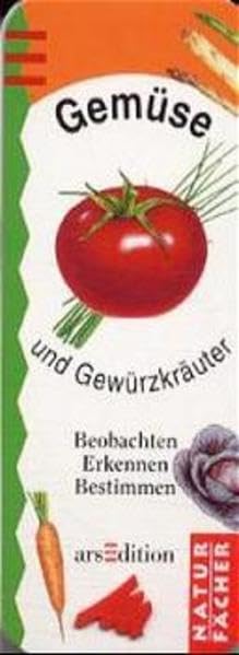 Naturfächer, Kartenfächer, Gemüse und Gewürzkräuter, Kartenfächer Books