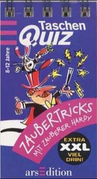 Taschenquiz, Zaubertricks mit Zauberer Hardy (Taschenquiz mit der grossen Klappe) Books