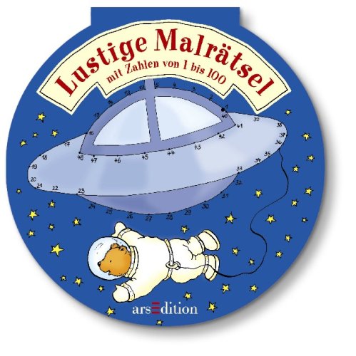 Lustige Malrätsel mit Zahlen von 1-100 (Formgestanzte Malblöcke) Books
